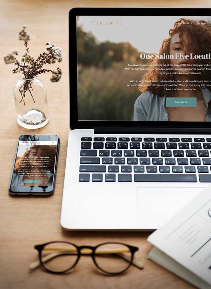 Ozana Salon Landing Page - LP 02