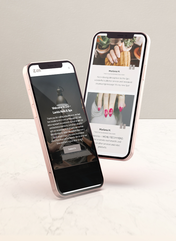 Zizi Lavida Salon Landing Page - LP 07 - Image 3