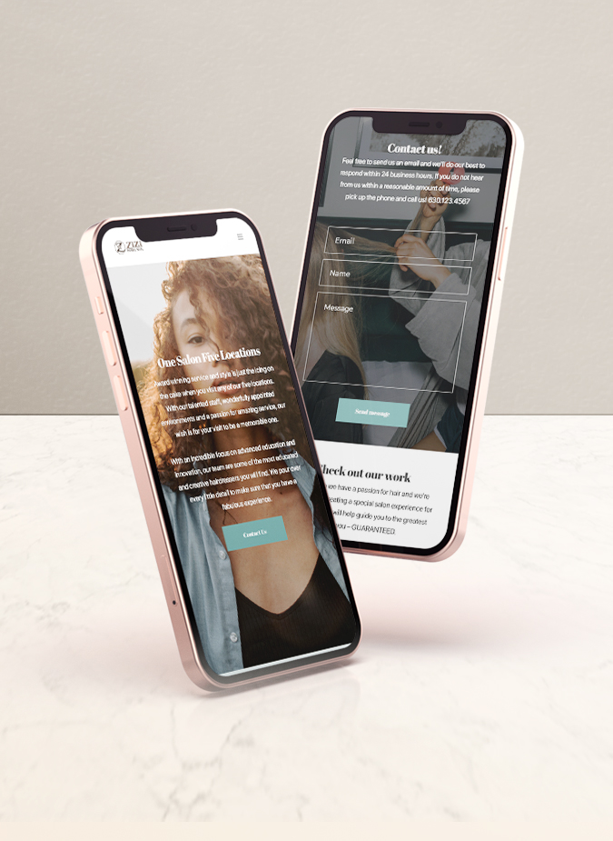 Ozana Salon Landing Page - LP 02 - Image 3