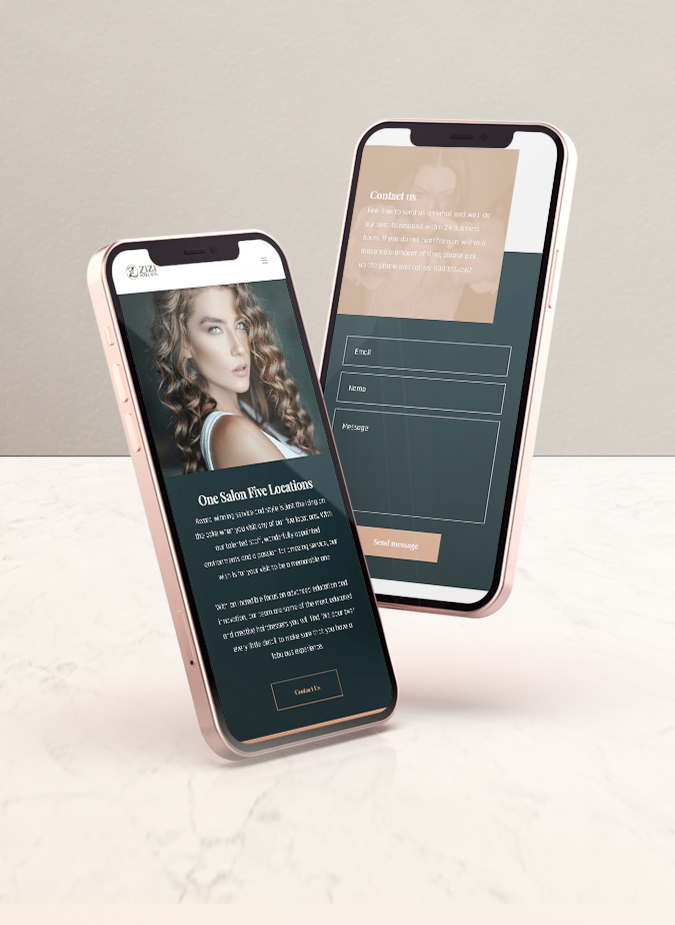 Black Paradise Salon Landing Page - LP 03 - Image 3