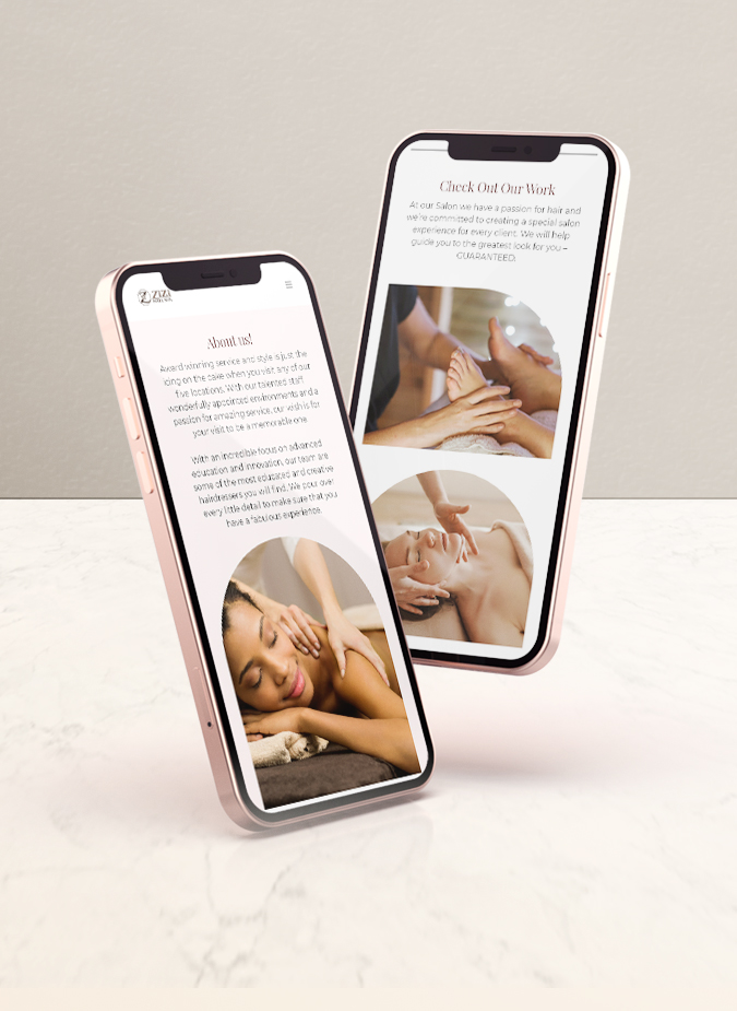 Lotus Salon Landing Page - LP 04 - Image 3