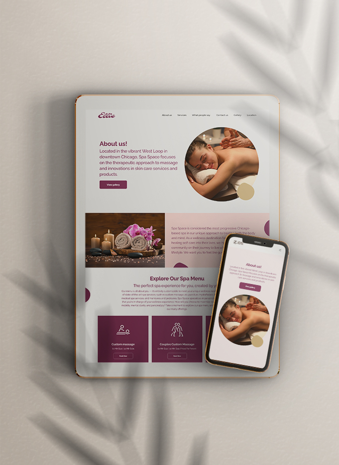 Ellie Salon Landing Page - LP 05 - Image 4