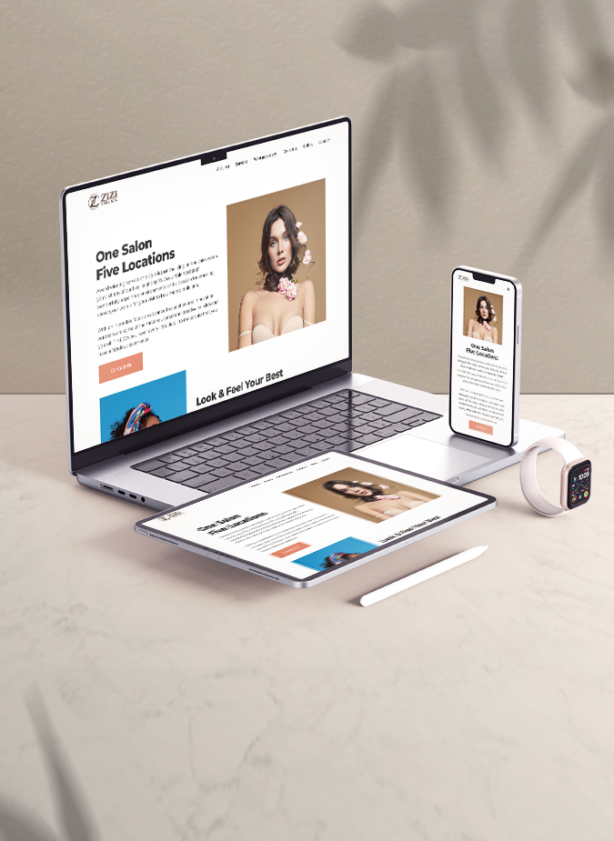 Glamour Salon Landing Page - LP 01 - Image 5