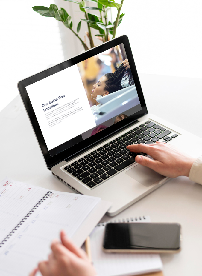 Tropica Salon Custom Website Theme - CW 10