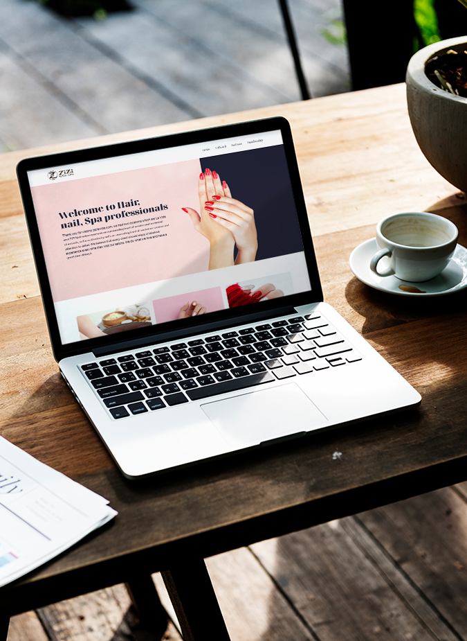 Salon Premium Website Theme - 08