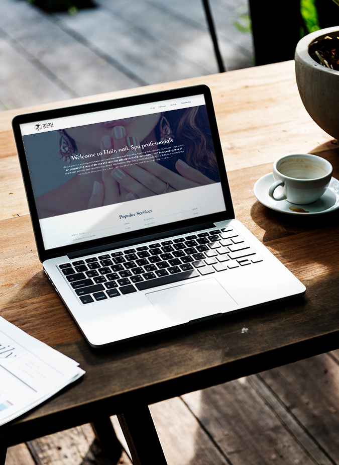 Salon Premium Website Theme - 09