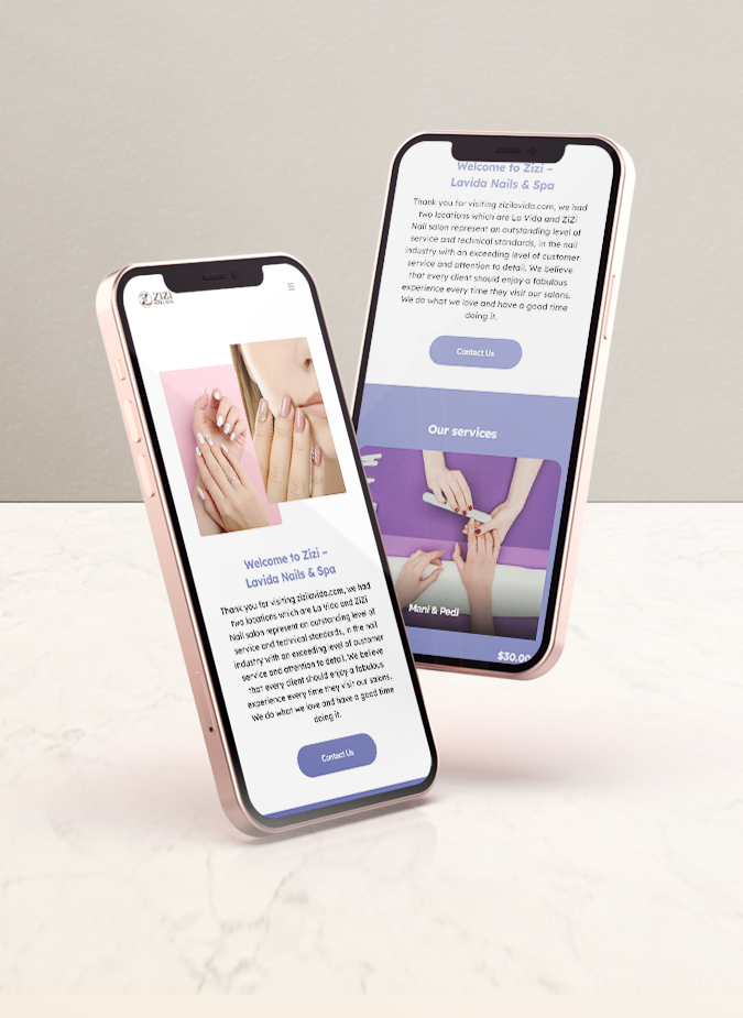 Zizi Salon Landing Page - LP 08 - Image 3