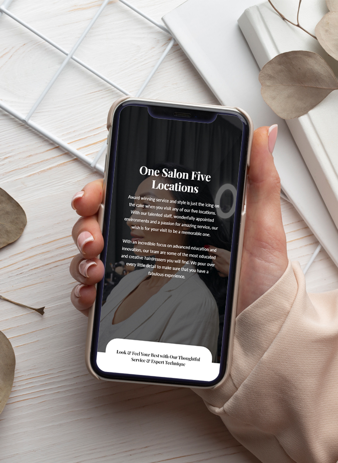 Nail Bar Salon Custom Website Theme - CW 08 - Image 5