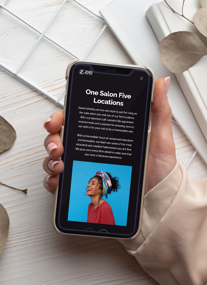 Nailzz Salon Custom Website Theme - CW 09 - Image 5