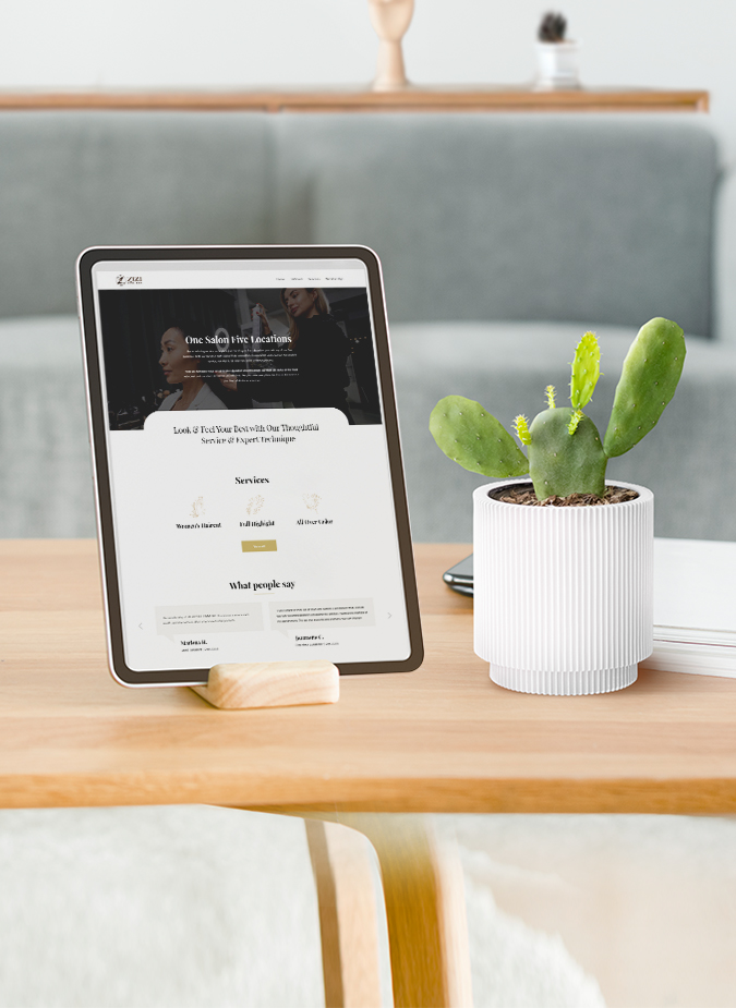 Nail Bar Salon Custom Website Theme - CW 08 - Image 4