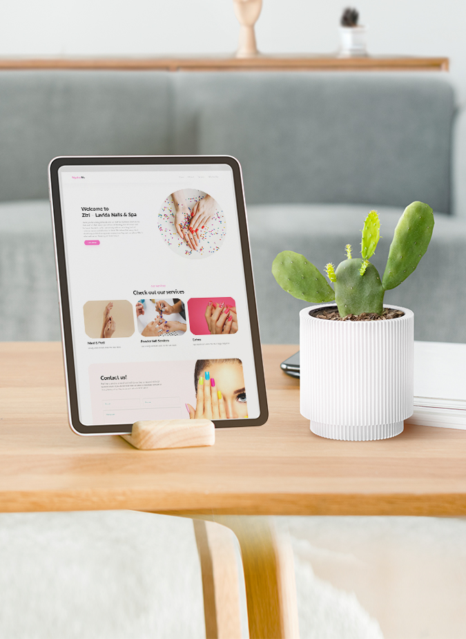 Nails SPA Salon Custom Website Theme - CW 03 - Image 4