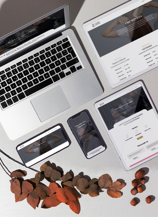 Nail Bar Salon Custom Website Theme - CW 08 - Image 3