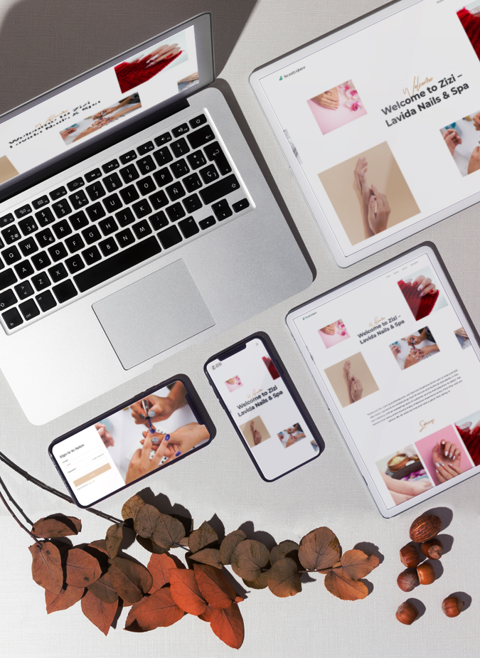 Scissor Works Salon Custom Website Theme - CW 04 - Image 3